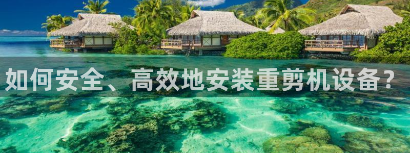 顺盈娱乐招商下原判官333OO：如何安全、高效地安装重剪机设