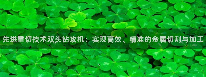 顺盈娱乐怎么退款：先进重切技术双头钻攻机：实现高效、精准的金