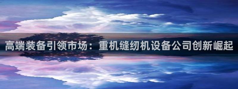 顺盈娱乐注册细7o777：高端装备引领市场：重机缝纫机设备公