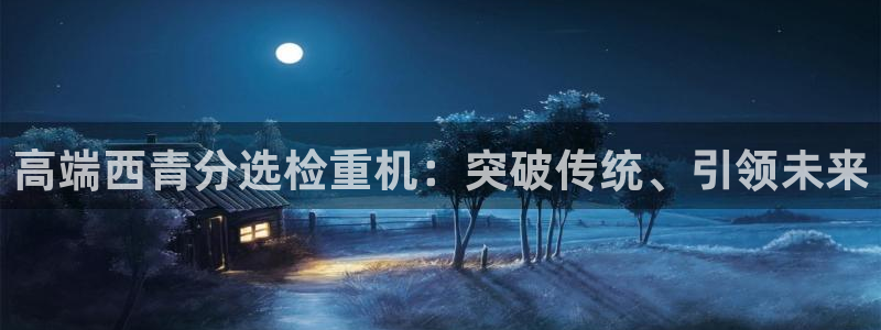 三水区顺盈棋牌娱乐：高端西青分选检重机：突破传统、引领未来