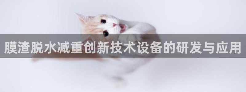 顺盈注册娱乐：膜渣脱水减重创新技术设备的研发与应用