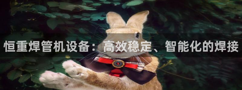 顺盈娱乐语7O777：恒重焊管机设备：高效稳定、智能化的焊接