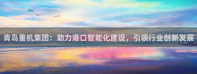 顺盈娱乐过拔7276O：青岛重机集团：助力港口智能化建设，引