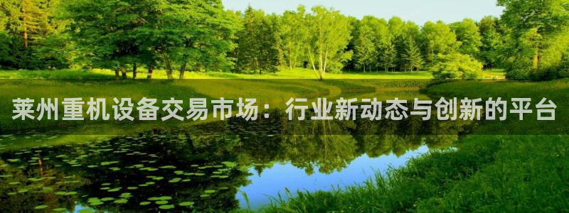 顺盈娱乐主管右原判官333OO：莱州重机设备交易市场：行业新