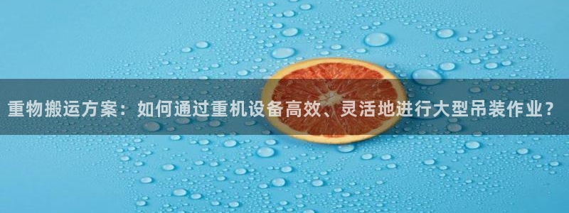 应县盈顺休闲娱乐室地址：重物搬运方案：如何通过重机设备高效、